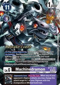 Machinedramon - BT19-065 - Release Special Booster 2.0 Celebration Event Cards - Digimon Card Game card