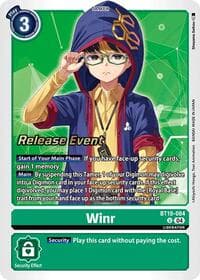 Winr - Release Special Booster 2.0 Celebration Event Cards - Digimon Card Game card