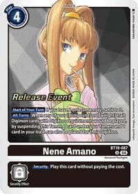 Nene Amano - Release Special Booster 2.0 Celebration Event Cards - Digimon Card Game card