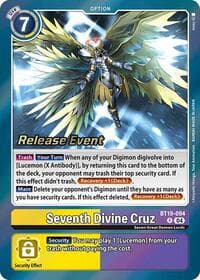 Seventh Divine Cruz - Release Special Booster 2.0 Celebration Event Cards - Digimon Card Game card