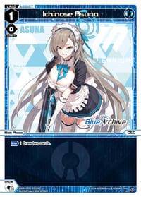 Ichinose Asuna - Blue Archive DIVA - WIXOSS card
