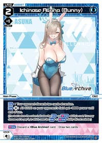 Ichinose Asuna (Bunny) - Blue Archive DIVA - WIXOSS card