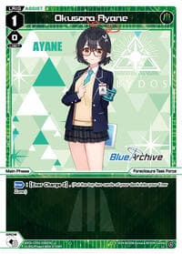Okusora Ayane - Blue Archive DIVA - WIXOSS card