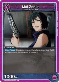 Mai Zen'in - UE03BT: Jujutsu Kaisen - Union Arena card