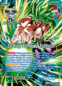 Broly // SS Broly, Full-Power Explosion (Top 16) - Tournament Promotion Cards - Dragon Ball Super: Masters card