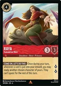Raya - Kumandran Rider - Azurite Sea - Disney Lorcana card