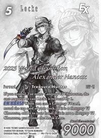 Locke EX - FF: Promo Cards - Final Fantasy TCG card
