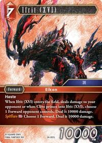 Ifrit (XVI) - Hidden Legends - Final Fantasy TCG card