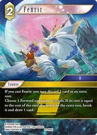 Fenrir - Hidden Legends - Final Fantasy TCG card