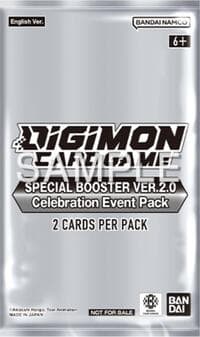 Release Special Booster Ver.2.0 Celebration Event Pack - Release Special Booster 2.0 Celebration Event Cards - Digimon Card Game card