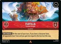 Flotilla - Coconut Armada - Azurite Sea - Disney Lorcana card