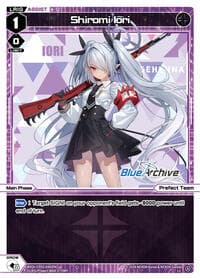 Shiromi Iori - Blue Archive DIVA - WIXOSS card