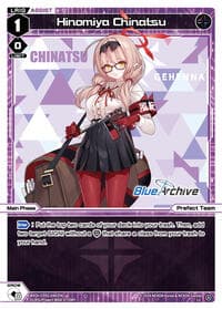 Hinomiya Chinatsu - Blue Archive DIVA - WIXOSS card