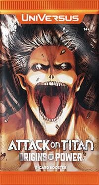Attack on Titan: Origins of Power Booster Pack - Attack On Titan: Origins of Power - UniVersus card