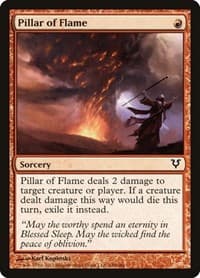 Pillar of Flame - Avacyn Restored - Magic: The Gathering card