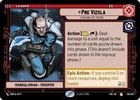 Pre Vizsla - Pursuing the Throne - Twilight of the Republic - Star Wars: Unlimited card