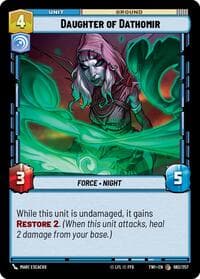 Daughter of Dathomir - Twilight of the Republic - Star Wars: Unlimited card