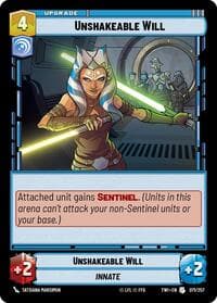 Unshakeable Will - Twilight of the Republic - Star Wars: Unlimited card