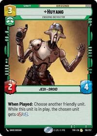Huyang - Enduring Instructor - Twilight of the Republic - Star Wars: Unlimited card