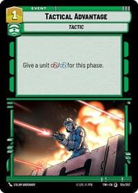 Tactical Advantage - Twilight of the Republic - Star Wars: Unlimited card