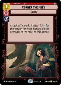 Corner the Prey - Twilight of the Republic - Star Wars: Unlimited card