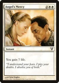 Angel's Mercy - Avacyn Restored - Magic: The Gathering card