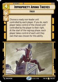 Impropriety Among Thieves - Twilight of the Republic - Star Wars: Unlimited card