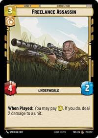 Freelance Assassin - Twilight of the Republic - Star Wars: Unlimited card