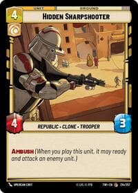 Hidden Sharpshooter - Twilight of the Republic - Star Wars: Unlimited card