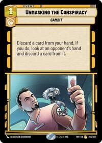 Unmasking the Conspiracy - Twilight of the Republic - Star Wars: Unlimited card