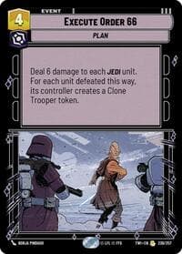 Execute Order 66 - Twilight of the Republic - Star Wars: Unlimited card
