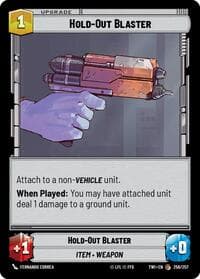 Hold-Out Blaster - Twilight of the Republic - Star Wars: Unlimited card