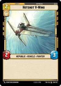 Hotshot V-Wing - Twilight of the Republic - Star Wars: Unlimited card