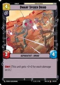Dwarf Spider Droid - Twilight of the Republic - Star Wars: Unlimited card