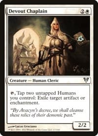 Devout Chaplain - Avacyn Restored - Magic: The Gathering card