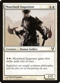 Moorland Inquisitor - Avacyn Restored - Magic: The Gathering card