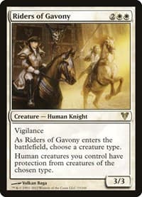 Riders of Gavony - Avacyn Restored - Magic: The Gathering card