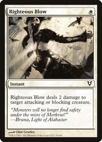 Righteous Blow - Avacyn Restored - Magic: The Gathering card