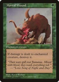 Mortal Wound - Visions - Magic: The Gathering card