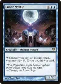 Lunar Mystic - Avacyn Restored - Magic: The Gathering card