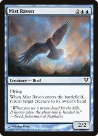 Mist Raven - Avacyn Restored - Magic: The Gathering card
