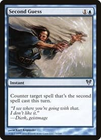 Second Guess - Avacyn Restored - Magic: The Gathering card