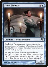 Stern Mentor - Avacyn Restored - Magic: The Gathering card
