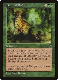 Natural Order - Visions - Magic: The Gathering card