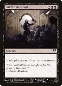 Barter in Blood - Avacyn Restored - Magic: The Gathering card