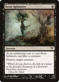 Bone Splinters - Avacyn Restored - Magic: The Gathering card