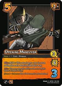 Opening Maneuver - Attack On Titan: Origins of Power - UniVersus card