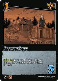 Lookout Duty - Attack On Titan: Origins of Power - UniVersus card
