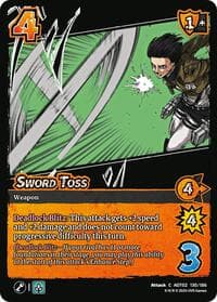 Sword Toss - Attack On Titan: Origins of Power - UniVersus card