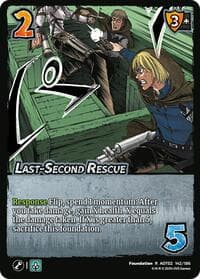 Last-Second Rescue - Attack On Titan: Origins of Power - UniVersus card